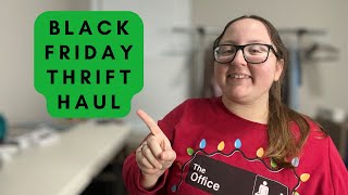 Black Friday Thrift Haul  Sourcing Items to Sell Online for Profit [upl. by Enomes]