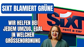 Autovermieter Sixt demütigt die Grünen [upl. by Ardnekat]