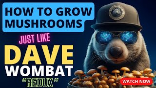 How To Grow Mushrooms Just Like Dave Wombat 🍄 ✨ The MycoGeeky Podcast [upl. by Farleigh118]