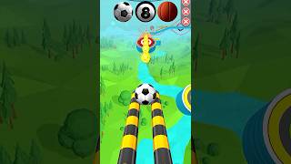 Which ball is your favorite ❓🎱 funny ballgames youtubeshorts games goingballs [upl. by Ronnica]