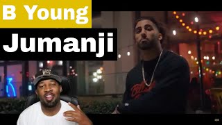 My Reaction  B Young  Jumanji [upl. by Petronille]