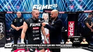 Zawalczyłem na FAME MMA 20 0 [upl. by Ankeny]