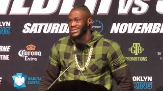 Deontay Wilder vs Bermane Stiverne HEATED FINAL PRESS CONFERENCE [upl. by Berstine]