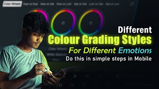 Colour Grade Your Videos According To Different Emotionscolurgrading [upl. by Eelasor]