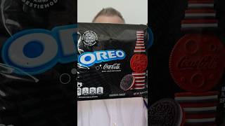 Oreo x CocaCola Review cookies snacks cocacola oreo [upl. by Rafiq]