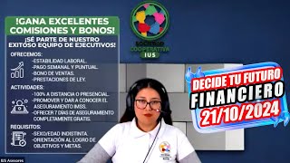 Decide Tu Futuro Financiero 21102024 IUSAsesores AseguramientoIMSS [upl. by Bricker]