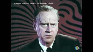 Marshall McLuhan  Predicting Social Media in 1967 [upl. by Ssidnak]