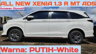 All New Xenia 13 R MT ADS PutihWarna PUTIH WhiteDaihatsu Xenia 20222021 [upl. by Eelan]