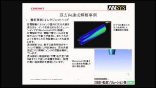 ANSYS FLUENTANSYS Mechanical双方向連成解析事例のご紹介 [upl. by Darnall720]