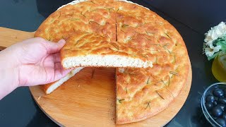 focaccia fatta fatta in casa ricetta facile e veloce senza impasto [upl. by Munroe446]