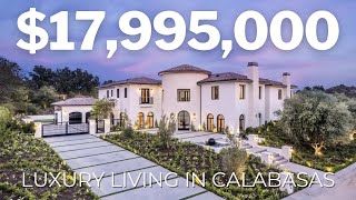 Luxury Living in Calabasas California  Million Dollar Home Tour  California Real Estate [upl. by Amak]