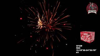 GF328 RED Remember Everyone Deployed by Gunslinger Fireworks [upl. by Marve]