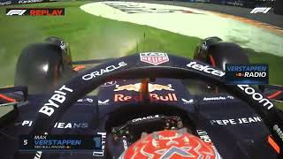 Leaked Funny Radio Max Verstappen Driving Trough Water At Canadian Grand Prix F1 [upl. by Etnuad]