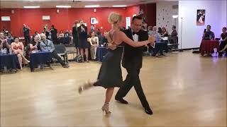 Eleonora Kalganova amp Andres Bravo  Recuerdos de la pampa Vals  Half Moon Milonga  Atlanta GA [upl. by Huesman922]