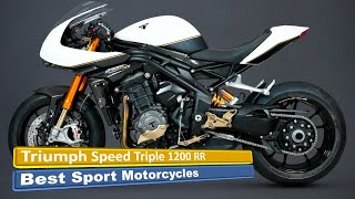 Best Sport Motorcycles 2025  Triumph Speed Triple 1200 RR Breitling Limited Edition [upl. by Burnham]