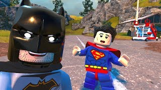 LEGO DC SuperVillains  Batman vs Superman  Open World Free Roam Gameplay PC HD 1080p60FPS [upl. by Nira]