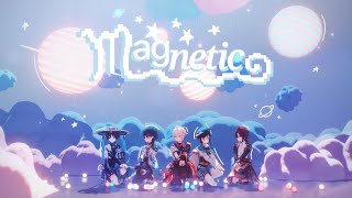 【MMD 原神  Genshin Impact】Magnetic『Anemo Boys』4K 60FPS [upl. by Nobile234]