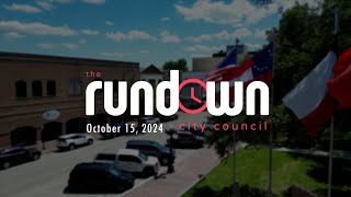 The Rundown City Council Recap for Nov 5 2024 [upl. by Nosneh]