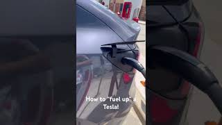 How To Use A Tesla Supercharger [upl. by Ab]