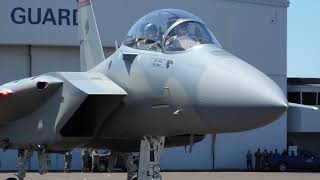 Guarda Aérea Nacional do Oregon recebe primeiro F15EX operacional [upl. by Conway]