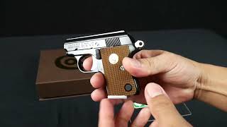 บีบีกันอัดแก๊ส Cybergun COLT Junior 25 ACP สีดำ Black BB GUN [upl. by Sitelc]