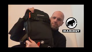 MAMMUT NIRVANA 25 Rucksack  Review [upl. by Hatokad371]