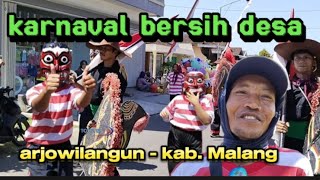 karnaval bersih desa Arjowilangun  kalipare kb Malang 2023 [upl. by Ordnassela466]