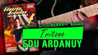 Edu Ardanuy Tritone vídeoaula quotRiffs e Solosquot [upl. by Aromas]