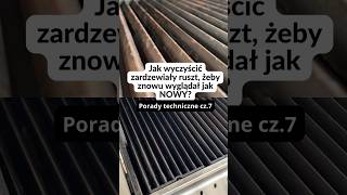 😎Jak wyczyścić zardzewiały ruszt żeliwny grill bbq rusztżeliwny grillowanie broilking [upl. by Marie231]