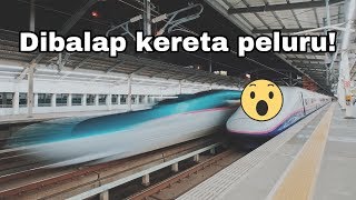 HUNTING KERETA SHINKANSEN SUPER NGEBUT [upl. by Shiverick597]