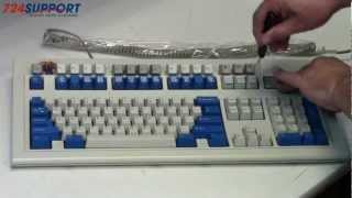 Unicomp Buckling Spring Keyboard Unboxing and Mod [upl. by Nasus]