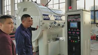 PVD vacuum metalizing machine for helmet visor coating [upl. by Kwapong]