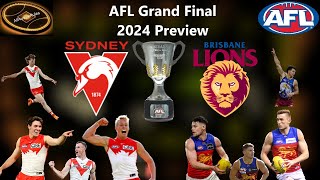 2024 AFL Grand Final Preview  Sydney Swans v Brisbane Lions [upl. by Lenod]