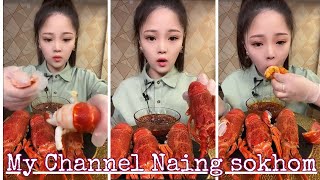 Chinese couple eating food challenge episode 42 mukbang eating [upl. by Adala]