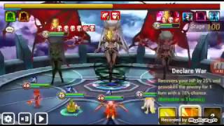 Summoner War  Toa 100 Lirith using Fusion and Nb3 [upl. by Lawson]