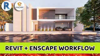 RevitEnscape 30  Exterior Render Tutorial  Workflow 10 [upl. by Benedetto]