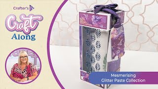 Craft Along Mesmerising Glitter Pastes 12 Jan 2024 [upl. by Eurydice]