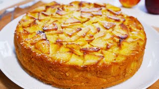 4 Apples and 10 Minutes for this Delicious Apple Cake❗️ Simple and Delicious Cake Recipe❗️ [upl. by Julia]