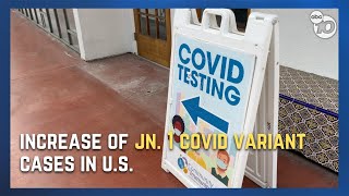 Covid variant JN1 cases rise in US [upl. by Hasile]