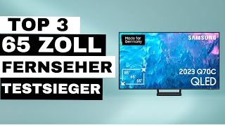 BESTE 65 ZOLL FERNSEHER TOP 3 TV Vergleich [upl. by Garrot]