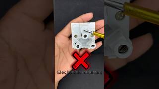 Switch board mistakes electricion iti shorts youtube yt [upl. by Kuska]