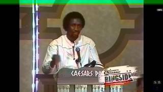 hearns vs hagler pre fight words and 2 brits [upl. by Killarney]