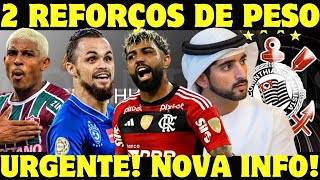 Que Bomba Corinthians Quer Dois Nomes De Impacto Fly Emirates e Mais [upl. by Yborian]