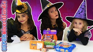 CHUCHES HALLOWEEN Brujicienta y las brujitas en SUPERDivertilandia [upl. by Toole913]