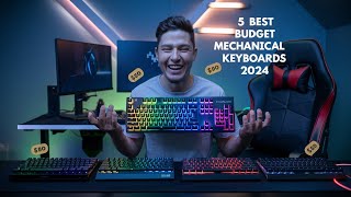 5 Best Budget Mechanical Keyboards in 2025  Review [upl. by Anirbus]