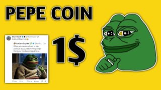 PEPE Coin News TodayPEPE Coin price prediction pepe coin new updatePepe coin elon musk [upl. by Tserrof547]