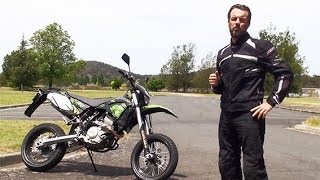 Shineray 250 Motard with Cam Donald [upl. by Kcireddor]