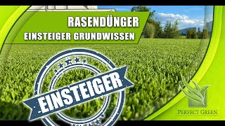 Rasendünger  Grundwissen für Einsteiger  Düngertipps  Rasenpflege [upl. by Edlyn]