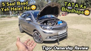 5 Saal Baad Yeh Halat Hai Apni Tigor Ki😳 Tigor 5 Years Ownership Review [upl. by Benia123]