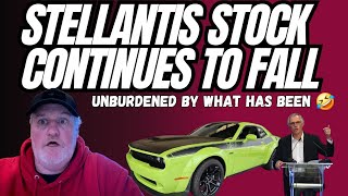 Stellantis Stock Crashes 20 Percent How Low Will It Go News And More [upl. by Adnawyt]